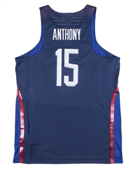 2016 Carmelo Anthony Game Issued USA Basketball Mens National Team Jersey (USA Basketball/MeiGray)